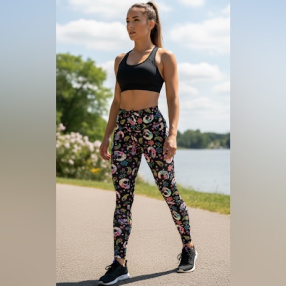 Gymshark Pants - ABS2B sugar skull scrunch butt leggings